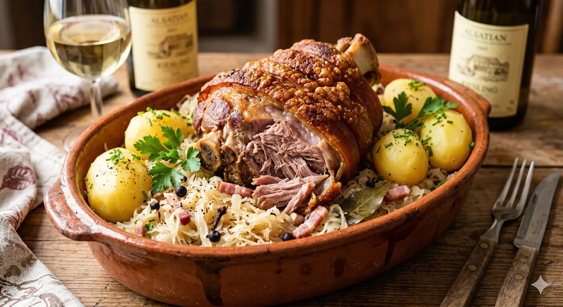 Choucroute Garnie au Jarret